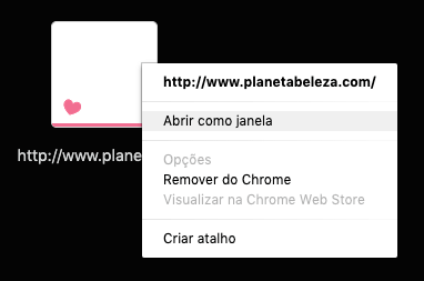 Como criar apps com sites no Google Chrome 07