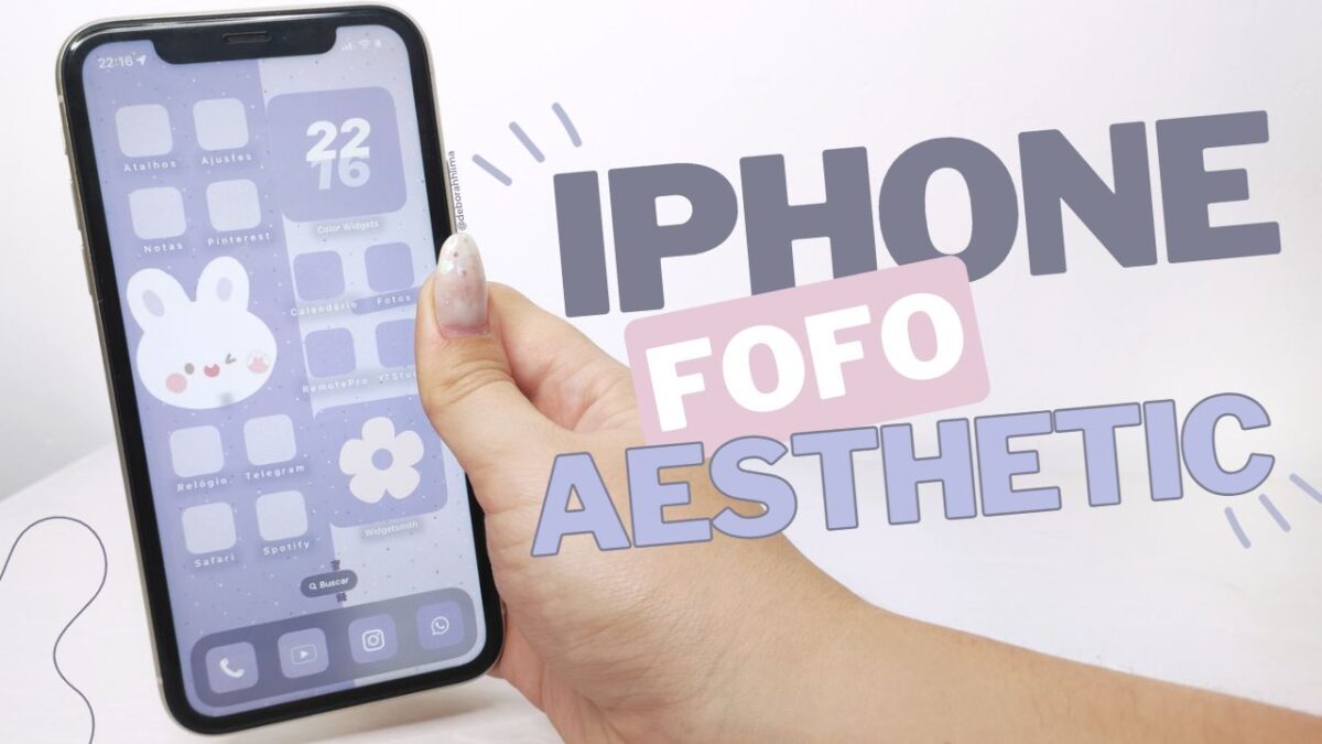 Como deixar meu iPhone 11 fofo e aesthetic