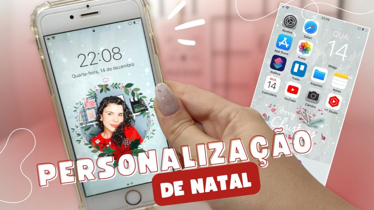 ORGANIZACAO E PERSONALIZACAO DE NATAL Iphone 6s