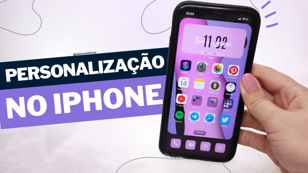 Personalização no iPhone 11